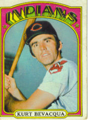 1972 Topps Baseball Cards      193     Kurt Bevacqua RC